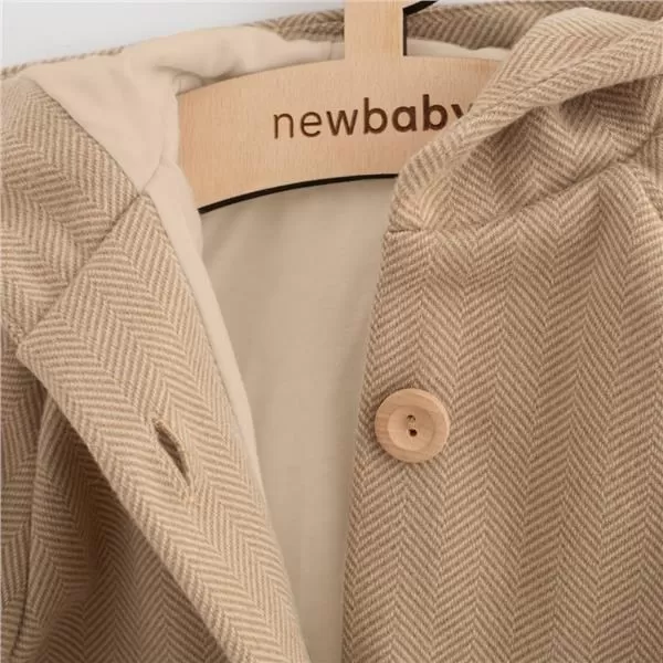 New Baby Podzimní dětský kabátek s kapucí UNI