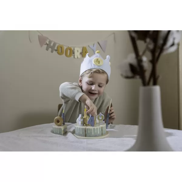 Little Dutch Narozeninová korunka s čísly