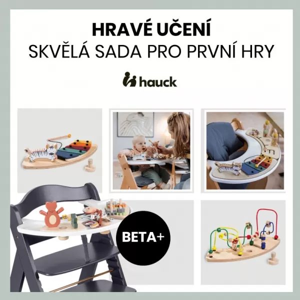 Hauck Beta+ B dřevěná židle