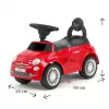 Milly Mally Dětské odrážedlo FIAT červené