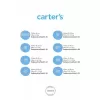 CARTER'S Set 4dílny tričko dl. rukáv, tepláky, ponožky, bryndáček Blue Dino kluk LBB PRO, vel. 46