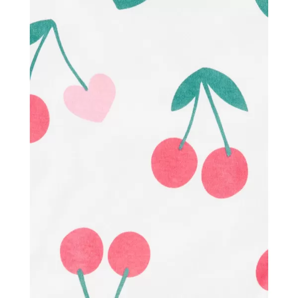 CARTER'S Body na ramínka Dots Fruit holka 5ks 3m