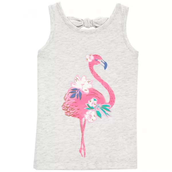CARTER'S Triko na ramínka Pink Flamingo holka 12m