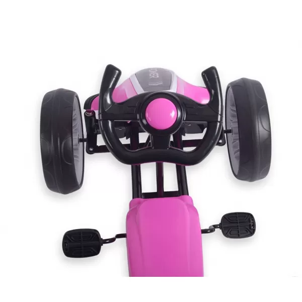 Milly Mally Dětská šlapací motokára Go-kart Power