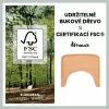 Hauck Pultík dřevěný k židličce Alpha+