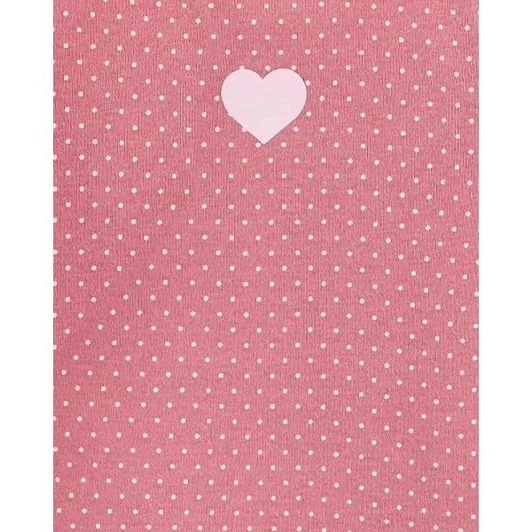 CARTER'S Body krátký rukáv Floral Pink dívka LBB 5 ks PRE/vel. 46