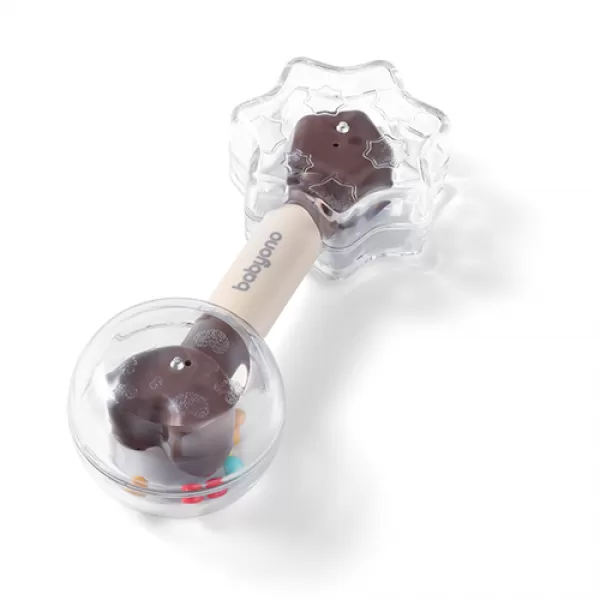 BABYONO Chrastítko hvězda 3m+