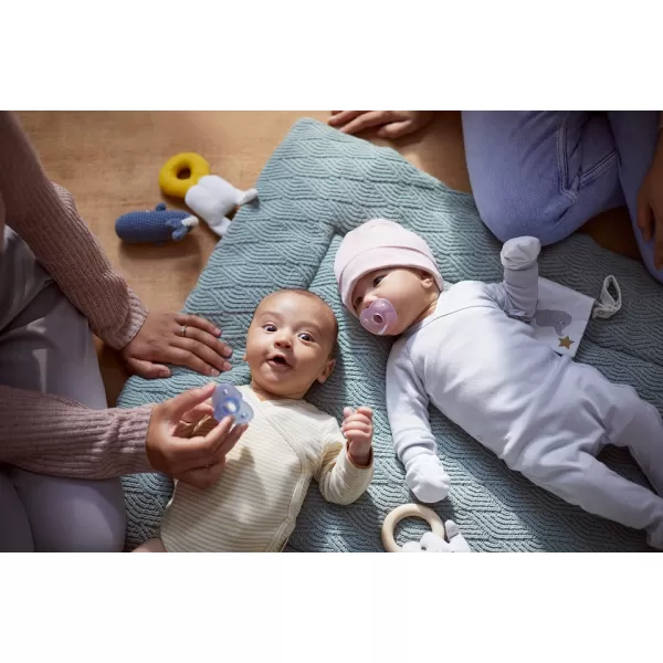 Philips AVENT Šidítko Soothie 0-6m, 2 ks+WW Soapberry 60ks