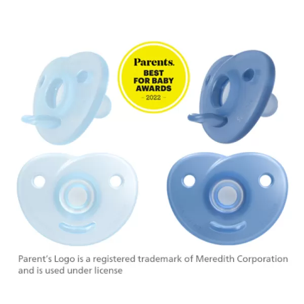 Philips AVENT Šidítko Soothie 0-6m, 2 ks+WW Soapberry 60ks