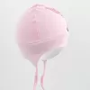 New Baby Bavlněná kojenecká čepička Happy Elephant pink