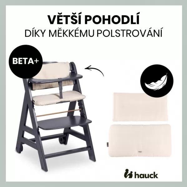 Hauck Beta+ B dřevěná židle