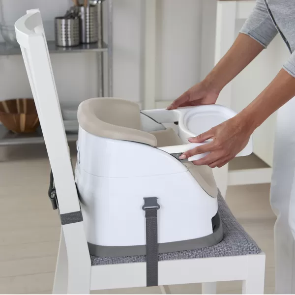 INGENUITY Podsedák na židli 2v1 Baby Base Cashmere 6m+ do 22 kg