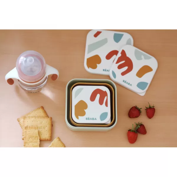 Beaba Sada svačinových boxů Playful