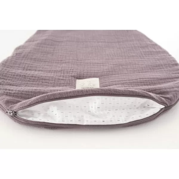 TRÄUMELAND Vnější spací pytel Liebmich Musselin Schokopflaume 68/74