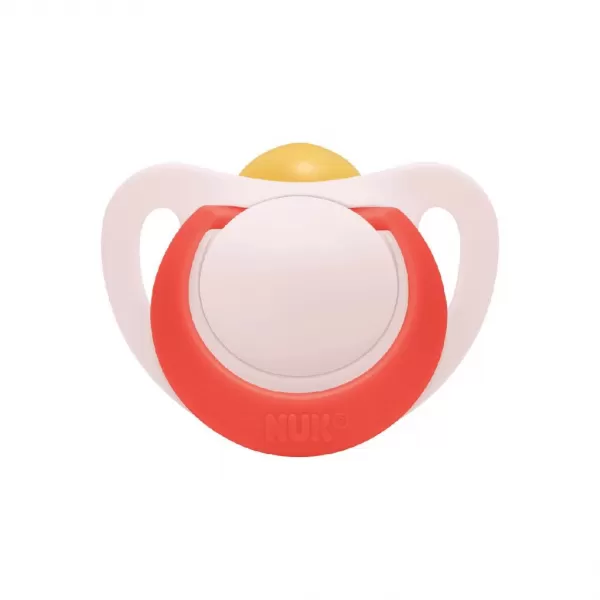 Nuk Dudlík latex Star 18-36 m červený