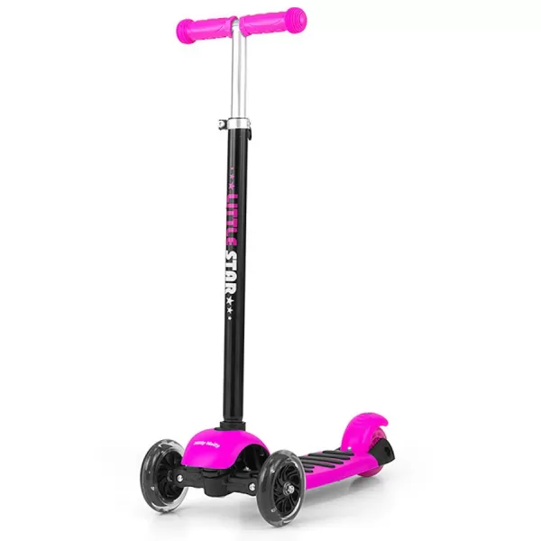 Milly Mally Dětská koloběžka Little Star red (poškozený obal)