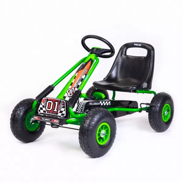 Baby Mix Dětská šlapací motokára Go-kart Razor