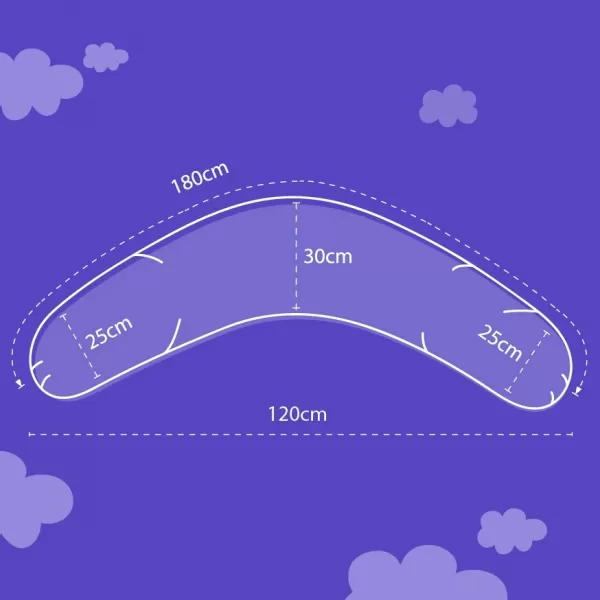TRÄUMELAND Kojící polštář elastický Kastanie Meliert