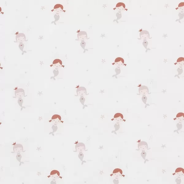 TRÄUMELAND povlečení do kolébky 80/80 + 35/40 Mermaid