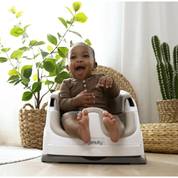 INGENUITY Podsedák na židli 2v1 Baby Base Cashmere 6m+ do 22 kg