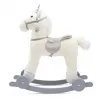 Baby Mix Houpací hračka s melodií a kolečky Unicorn