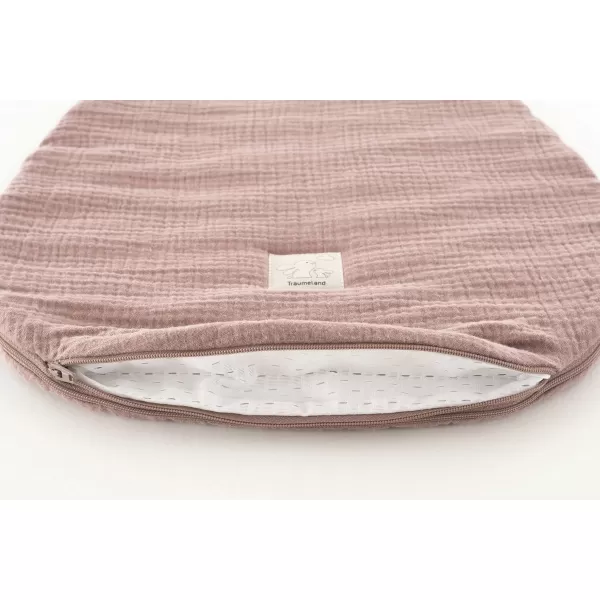 TRÄUMELAND Vnější spací pytel Liebmich Musselin Kastanie 68/74