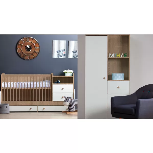 Faktum Kombi postýlka Mia 70x120