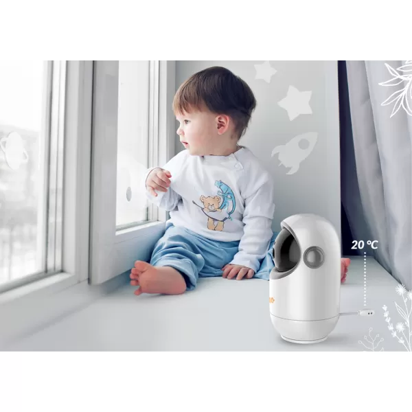 NENO Videochůvička otočná digitální Berkano