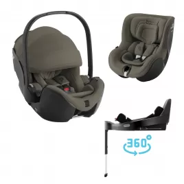 Römer Autosedačka set Baby-Safe Pro + Vario Base 5Z + autosedačka Dualfix 5z Lux + letní potah ZDARMA