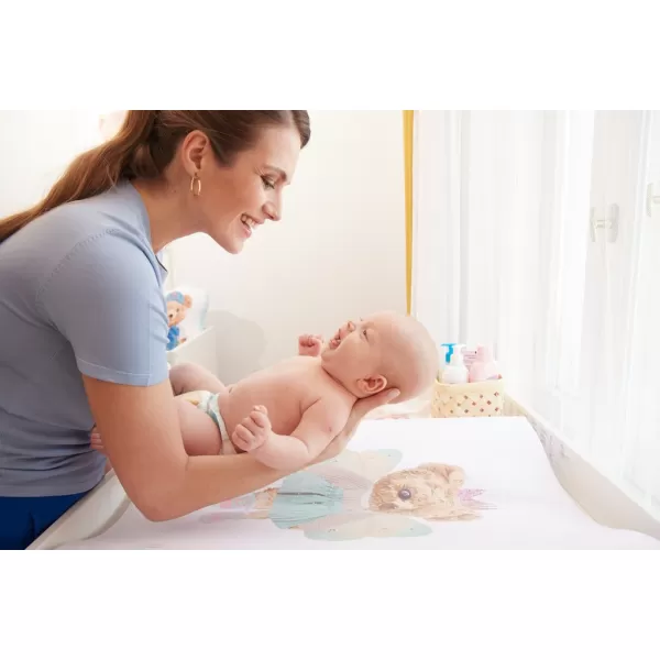 CEBA Podložka přebalovací 2-hranná měkká (48x70) Cosy Fluffy Puffy Stu