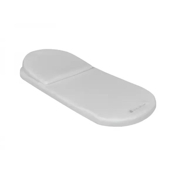 KikkaBoo Matrace do kočárku z paměťové pěny s polštářkem 75x30 cm Airknit Grey