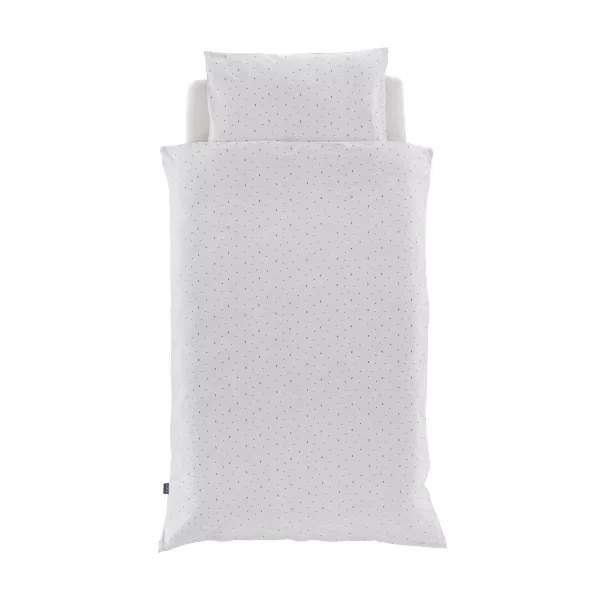 TRÄUMELAND povlečení Jersey 100/135 + 40/60 Moon Grau