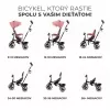 KINDERKRAFT Tříkolka Aston Rose pink