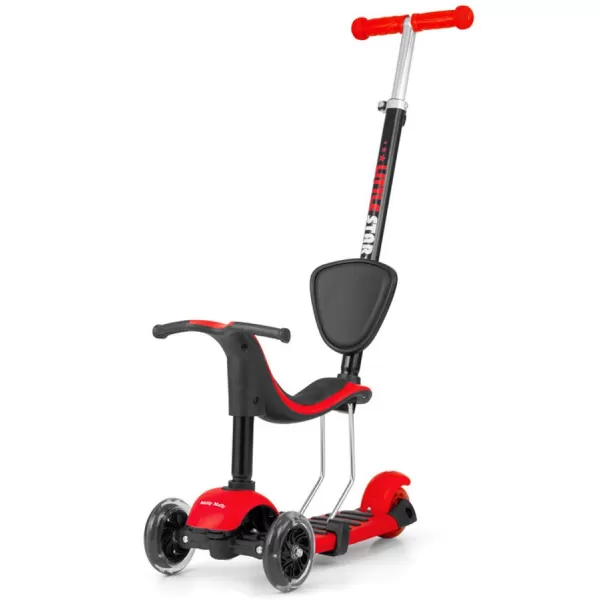 Milly Mally Dětská koloběžka Little Star red (poškozený obal)
