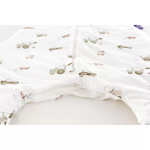 TRÄUMELAND Spací pytel „to Go“ Little Farm Grün 104