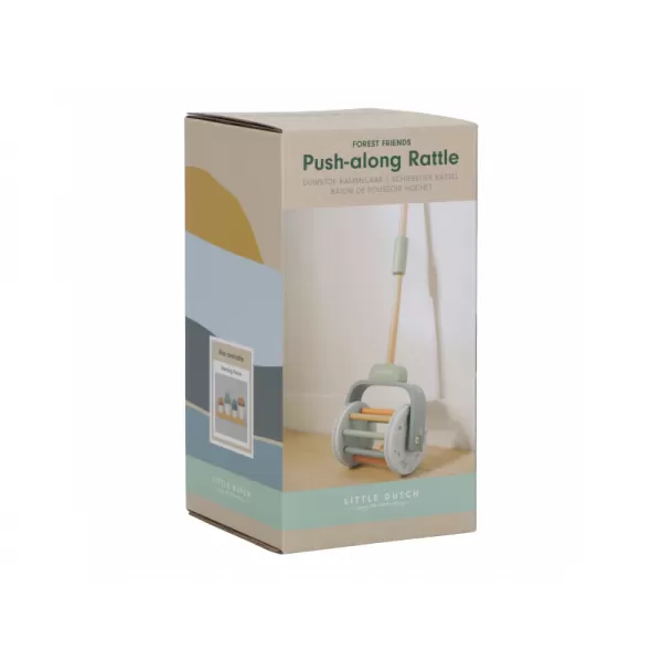 Little Dutch Tahací hračka na tyči Forest Friends