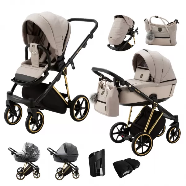 ADAMEX Kočárek kombinovaný Belissa Special Edition