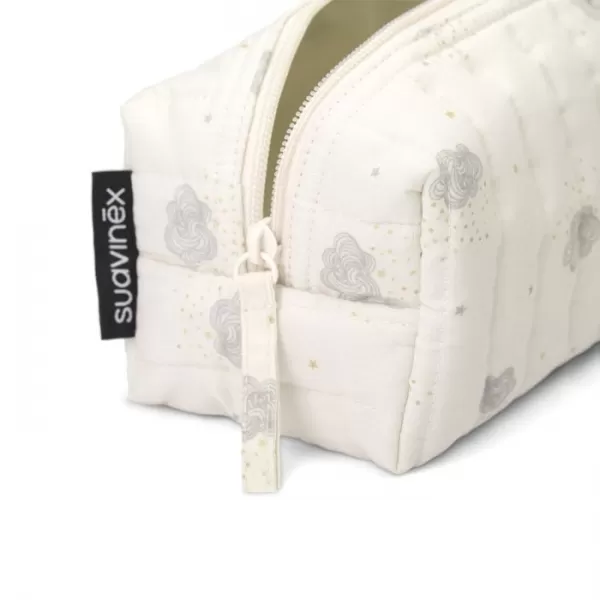 SUAVINEX Kosmetická sada na cesty V BAVLNĚNÉ TAŠTIČCE