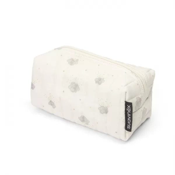 SUAVINEX Kosmetická sada na cesty V BAVLNĚNÉ TAŠTIČCE