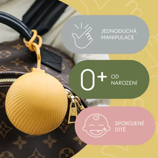 Zopa Silikonové pouzdro na dudlík uzavíratelné, Dove Grey