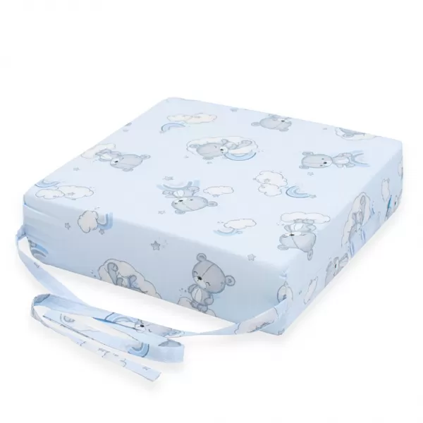 New Baby Podsedák pro děti BASIC bear blue