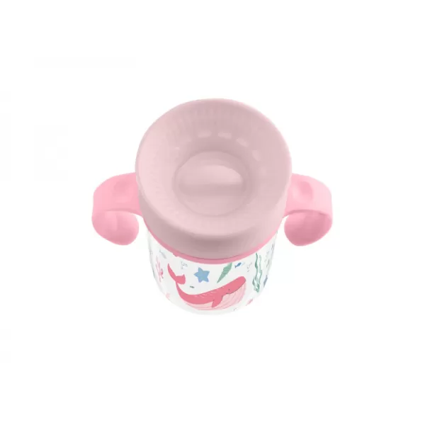 KikkaBoo Hrnek trénovací 360° 300ml 12m+ Deep Sea