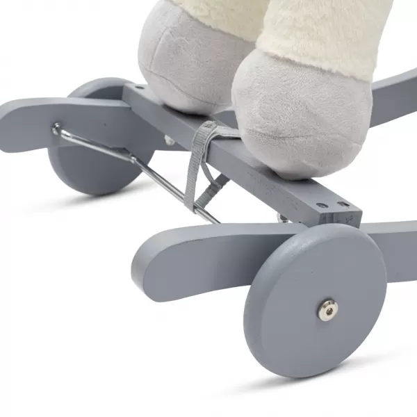 Baby Mix Houpací hračka s melodií a kolečky Unicorn