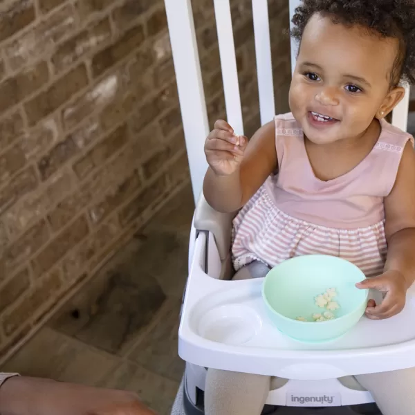 INGENUITY Podsedák na židli 2v1 Baby Base Cashmere 6m+ do 22 kg