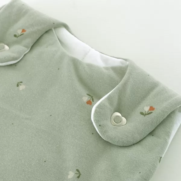 TRÄUMELAND Vnější spací pytel Liebmich Fiore Grün 62/68