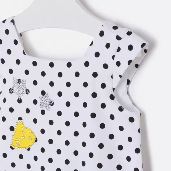 MAYORAL Šaty puntík MYŠKA