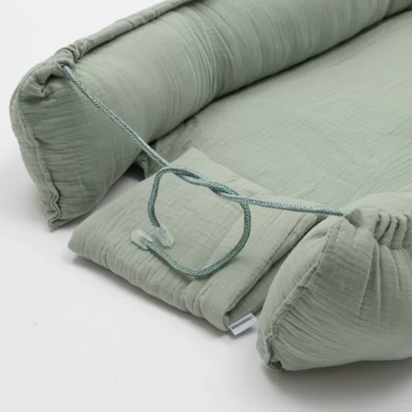 New Baby Mušelínové hnízdečko pro miminko salvia