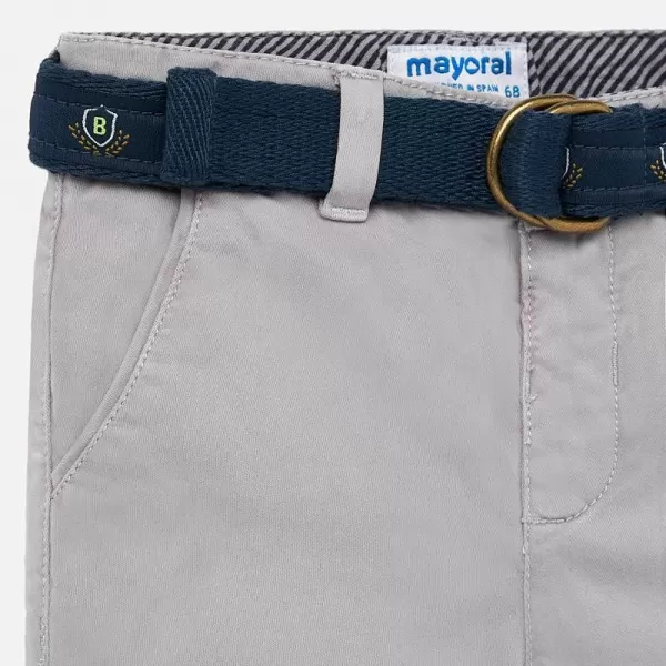 MAYORAL Kalhoty šedé ELEGANT - 18 měsíců