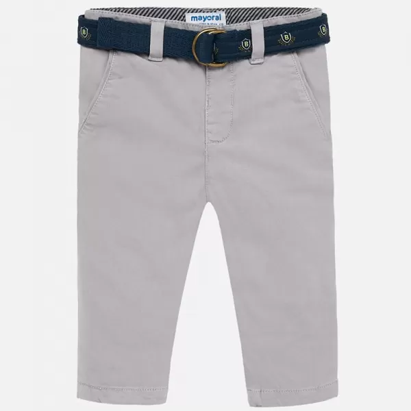 MAYORAL Kalhoty šedé ELEGANT - 18 měsíců