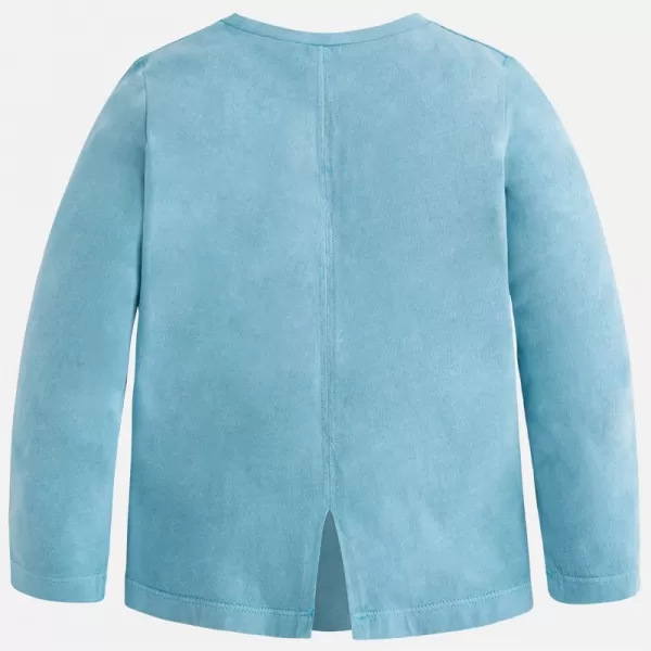 MAYORAL Triko tyrkys PERLIČKA